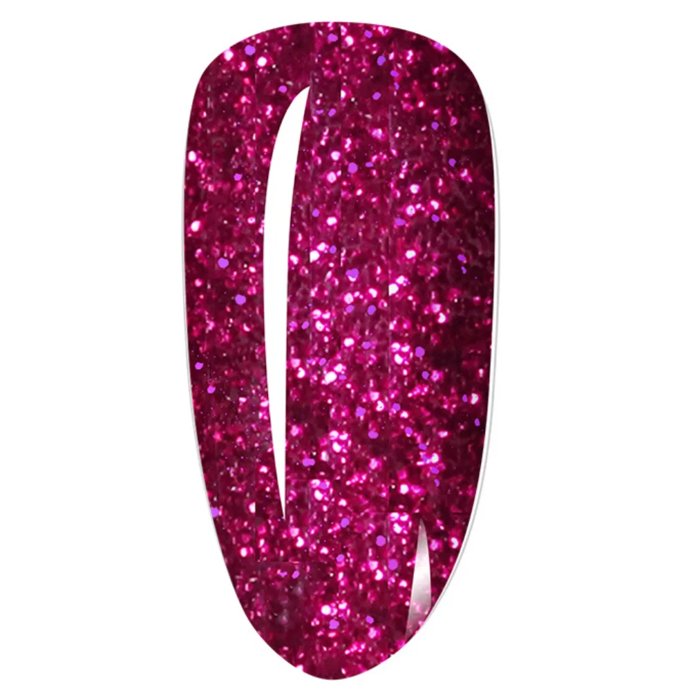 Candy Pink Glitter Dipping Powder - Image 2
