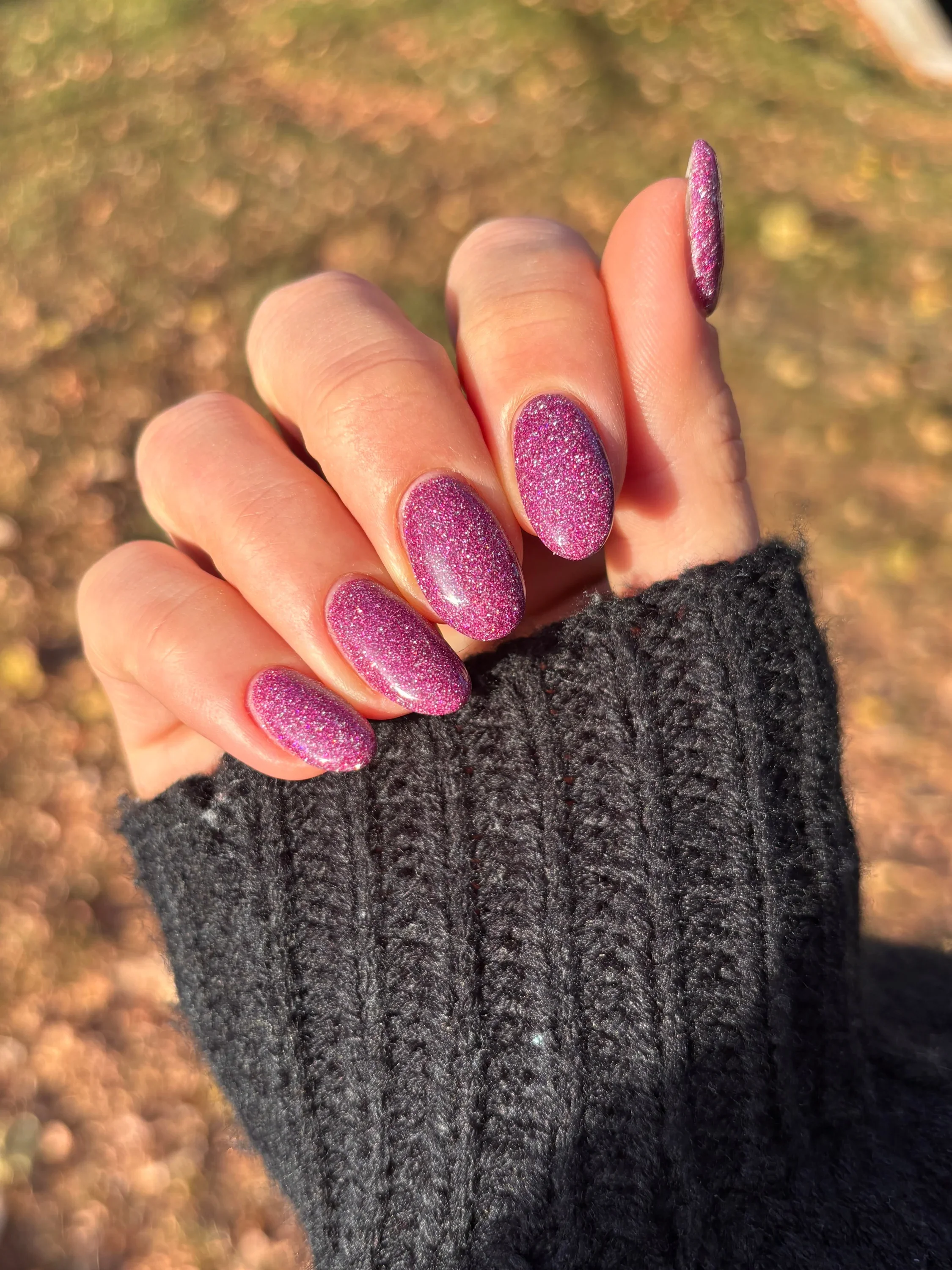 Limited Edition 4 - Reflective Purple Dipping Powder - Image 5