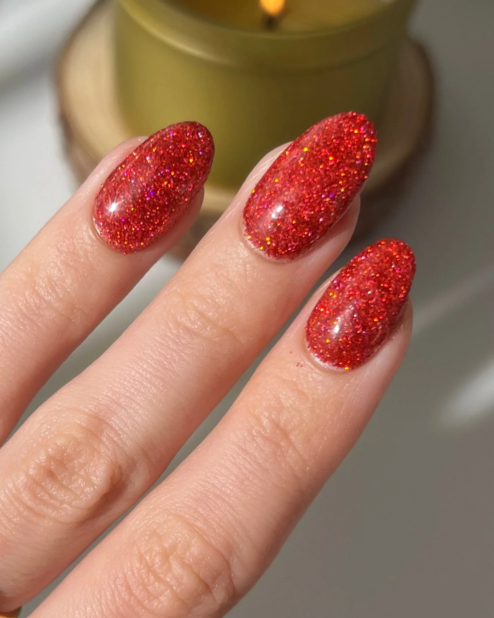 Ruby Glitter Dipping Powder - Image 3