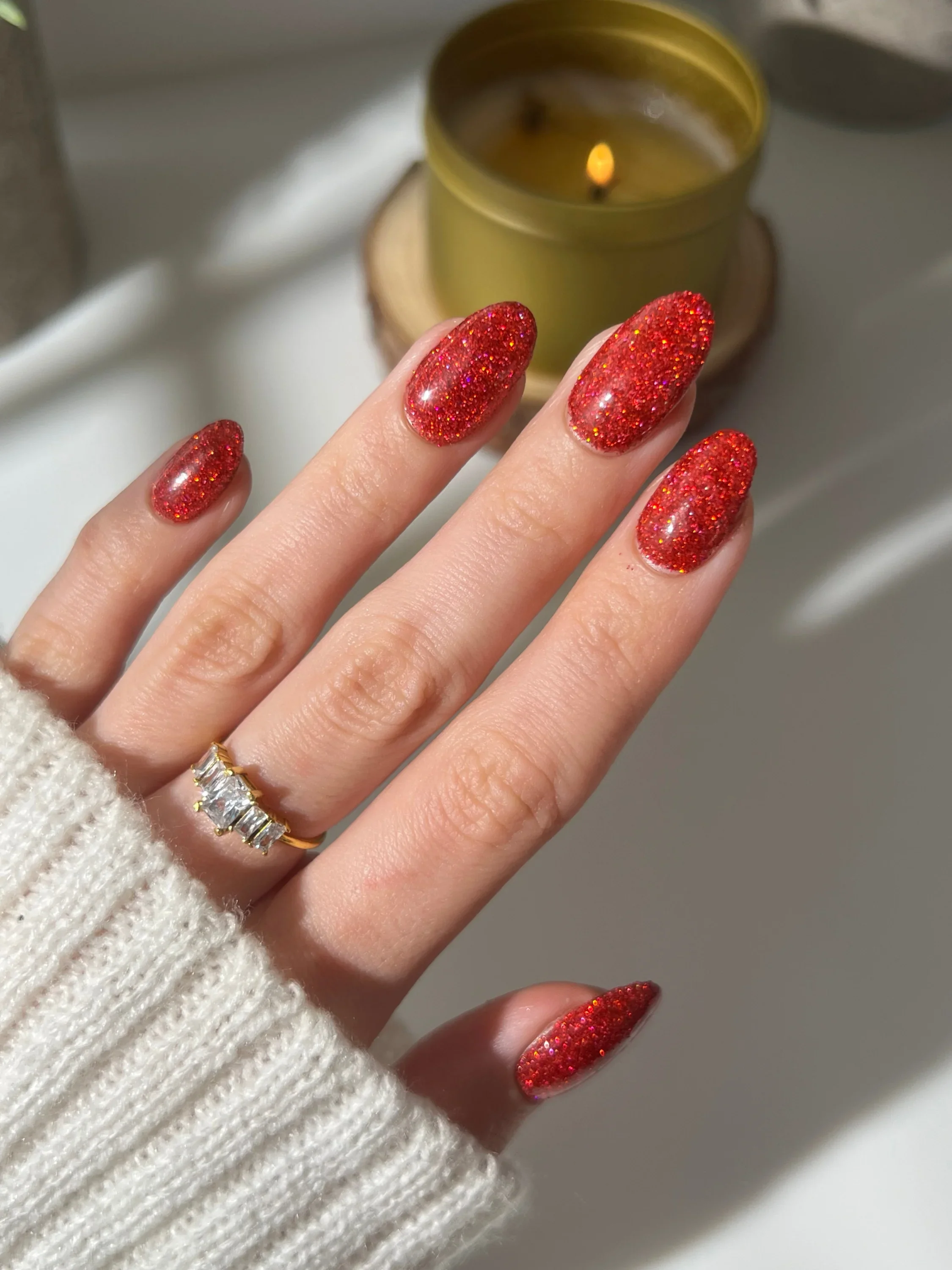 Ruby Glitter Dipping Powder - Image 4