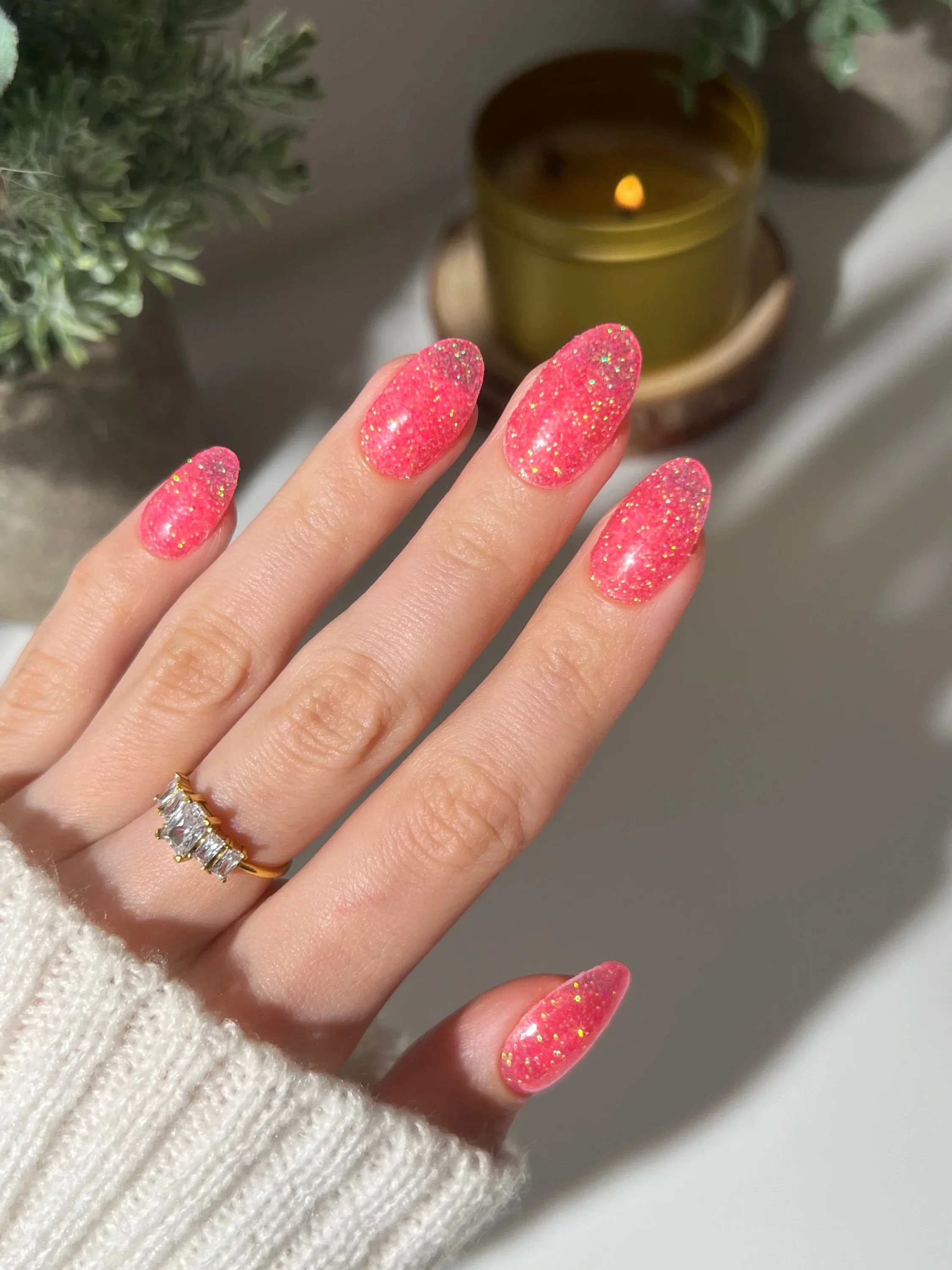 Sweet Pink Bling Dipping Powder - Image 4